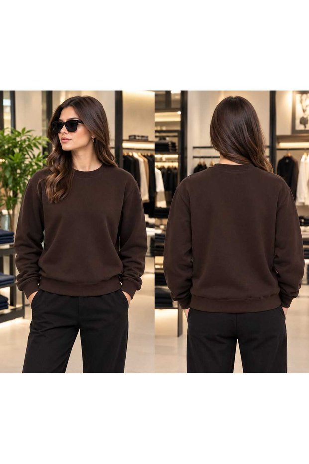 Unisex Üst Giyim — Kahverengi